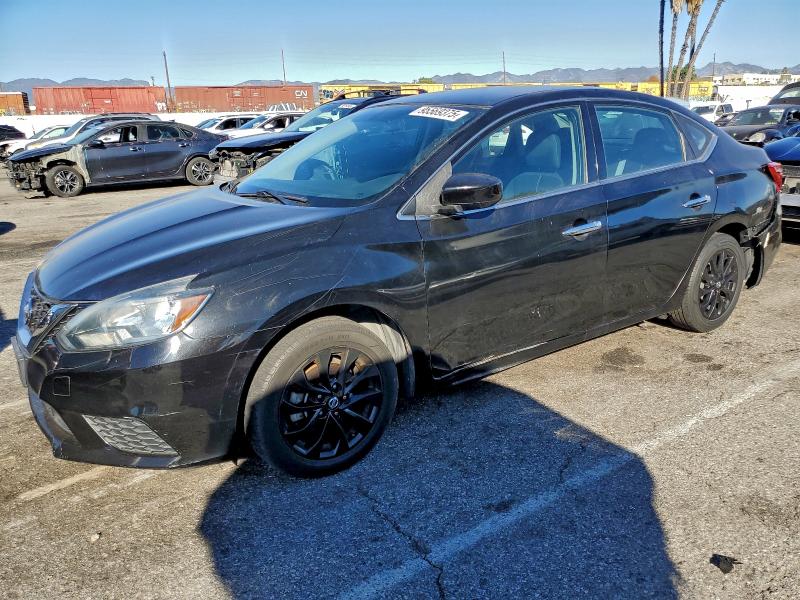 NISSAN SENTRA S 2018 with VIN 3N1AB7AP2JY278671 - Photo from auction
