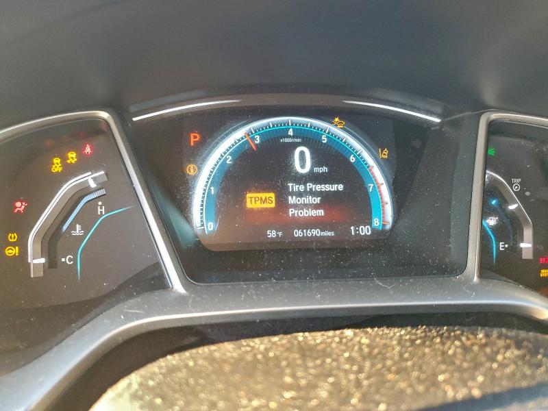 Photo 9 from auction – 2016 HONDA CIVIC with VIN 19XFC1F93GE027434