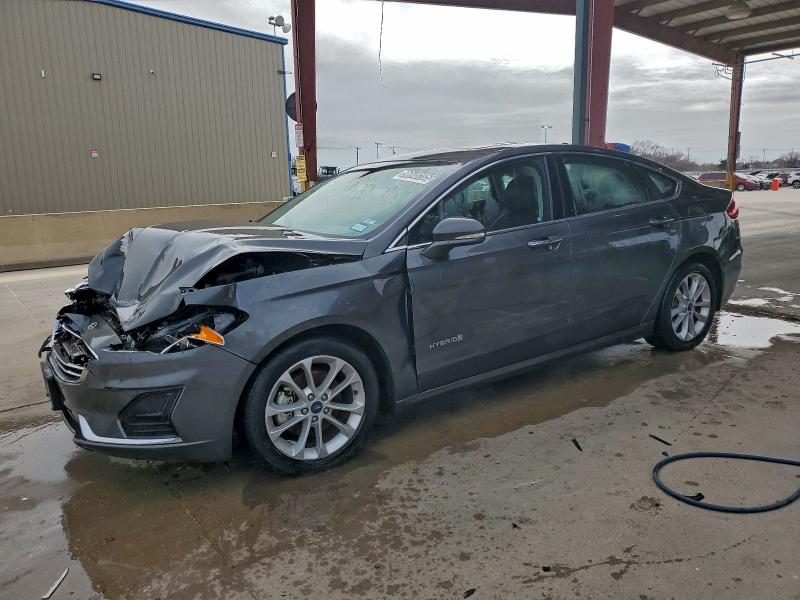 FORD FUSION SEL 2019 with VIN 3FA6P0MUXKR180986 - Photo from auction
