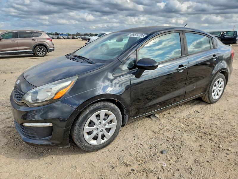 KIA RIO LX 2017 with VIN KNADM4A38H6099078 - Photo from auction