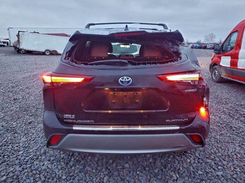 Photo 6 from auction – 2021 TOYOTA HIGHLANDER with VIN 5TDEBRCH5MS028966
