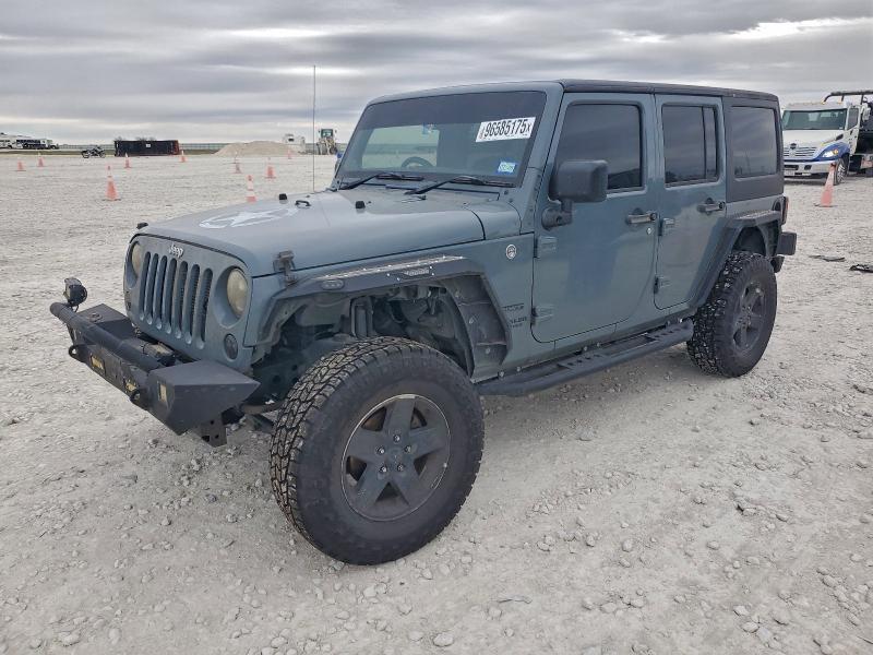 JEEP WRANGLER U 2014 with VIN 1C4BJWKG2EL328383 - Photo from auction