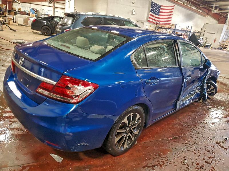 Photo 3 from auction – 2013 HONDA CIVIC EX with VIN 19XFB2F86DE054879