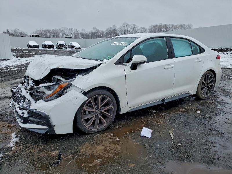 TOYOTA COROLLA SE 2021 with VIN 5YFS4MCE3MP082667 - Photo from auction