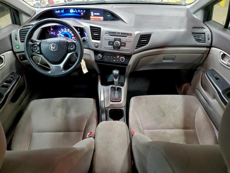 Photo 8 from auction – 2012 HONDA CIVIC LX with VIN 2HGFB2F53CH601195