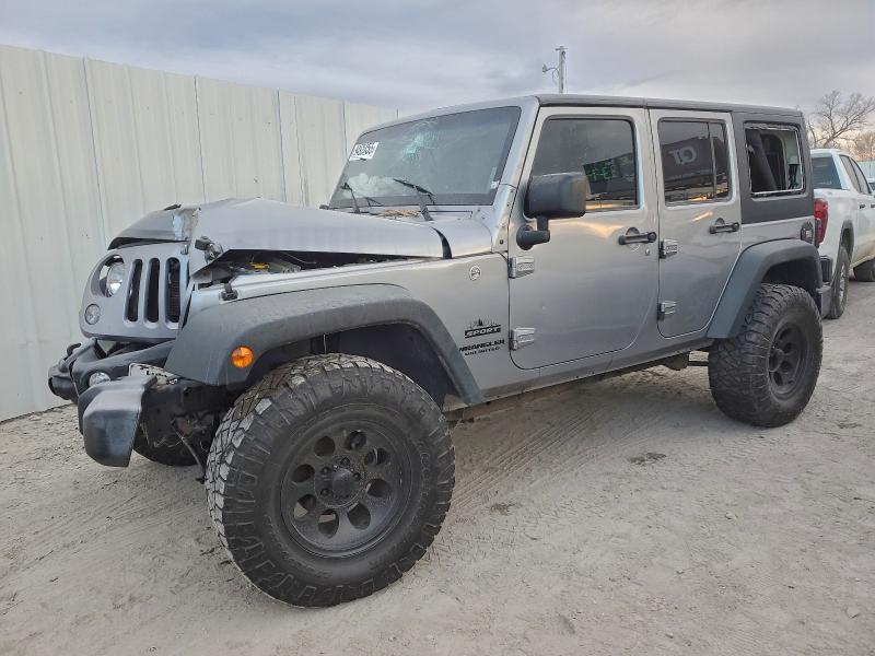 JEEP WRANGLER U 2017 with VIN 1C4BJWDG8HL503575 - Photo from auction