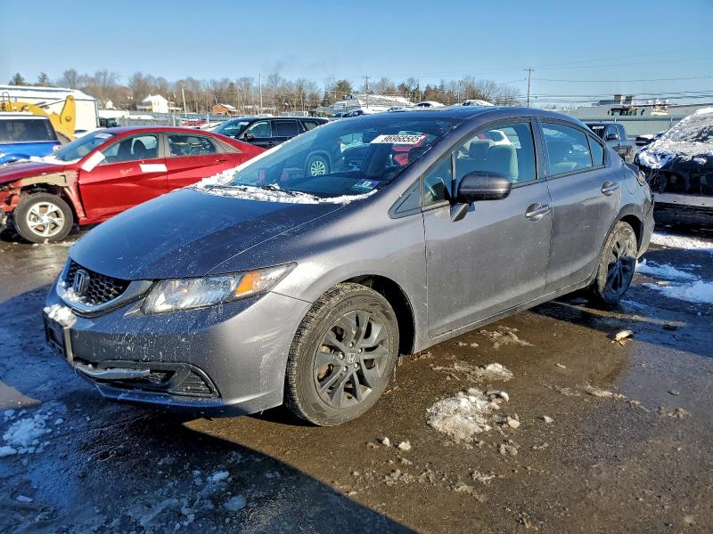 HONDA CIVIC EX 2015 with VIN 19XFB2F83FE053854 - Photo from auction