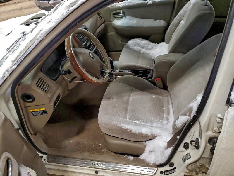 Photo 7 from auction – 2006 KIA OPTIMA with VIN KNAGD128765442407