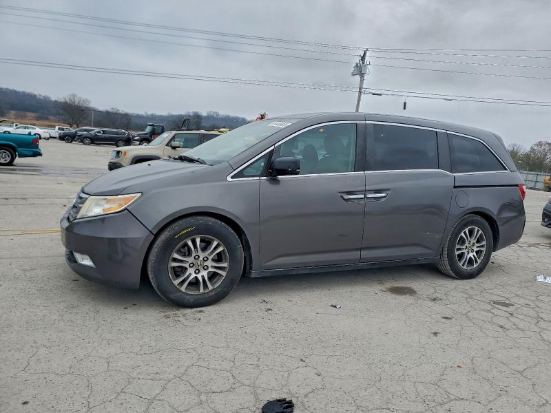 HONDA ODYSSEY EX 2013 with VIN 5FNRL5H42DB072747 - Photo from auction