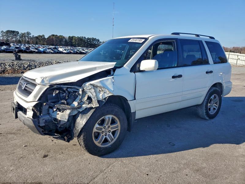 HONDA PILOT EXL 2004 مع رقم تعريف المركبة 5FNYF18664B003637 - صورة من المزاد