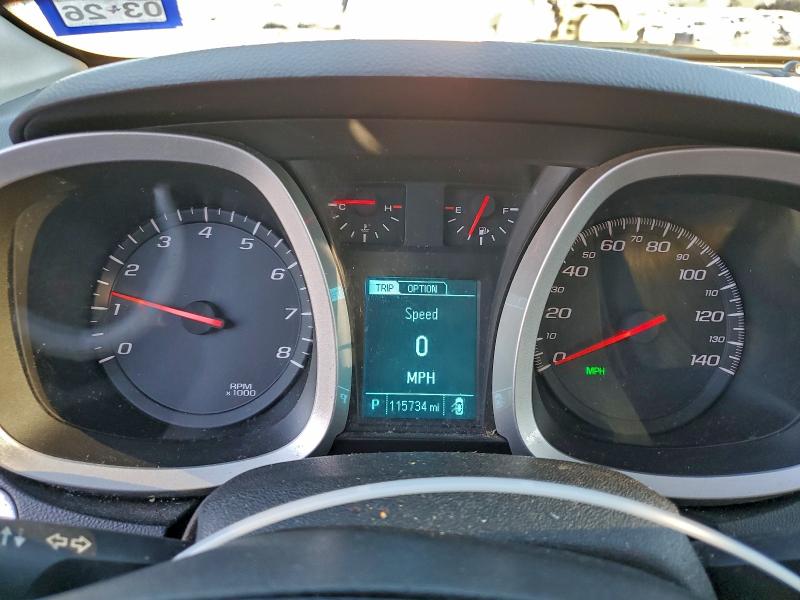 Photo 9 from auction – 2013 CHEVROLET EQUINOX LS with VIN 2GNALBEK6D6104532