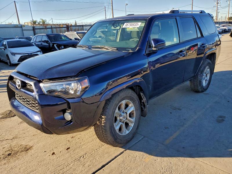 TOYOTA 4RUNNER SR 2019 with VIN JTEZU5JR4K5196144 - Photo from auction