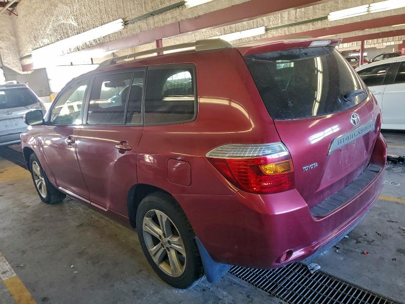 Photo 2 from auction – 2008 TOYOTA HIGHLANDER with VIN JTEDS43A382019709