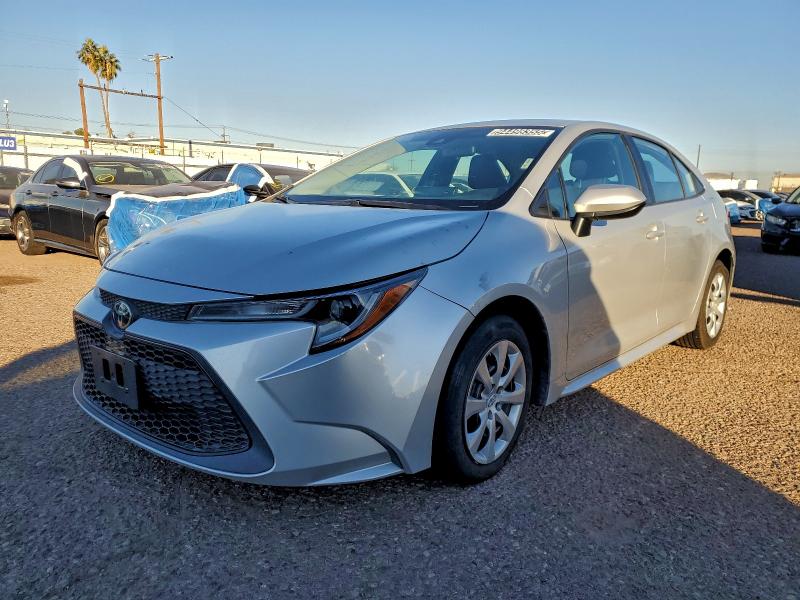 TOYOTA COROLLA LE 2022 with VIN 5YFEPMAE7NP285862 - Photo from auction