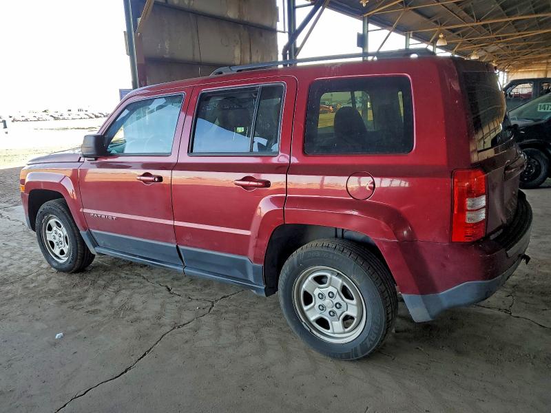 Photo 2 from auction – 2016 JEEP PATRIOT SP with VIN 1C4NJPBB8GD601718