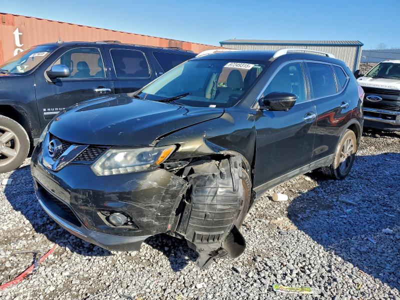 NISSAN ROGUE S 2016 with VIN 5N1AT2MT5GC827492 - Photo from auction