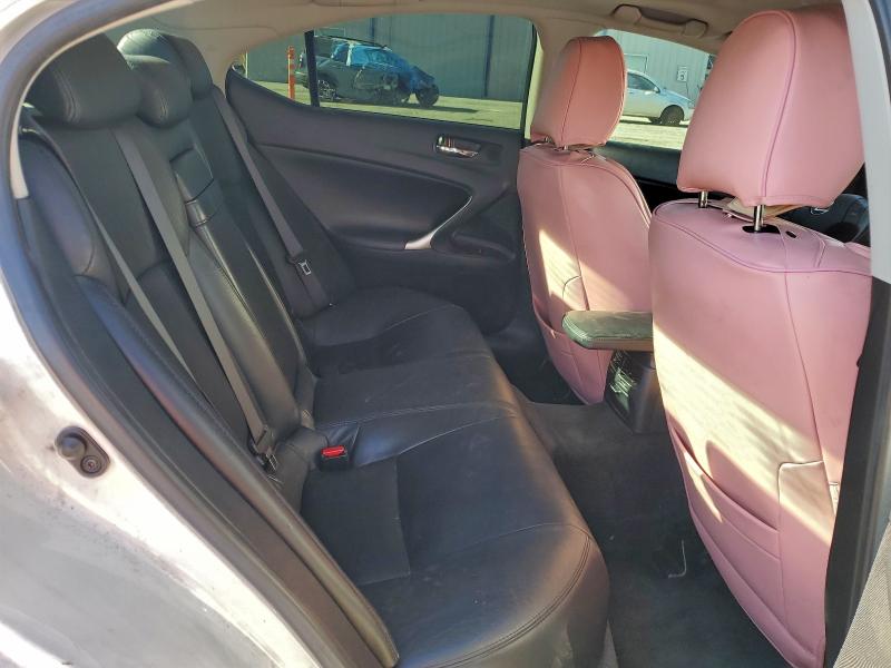 Photo 10 from auction – 2008 LEXUS IS with VIN JTHBK262X85080265
