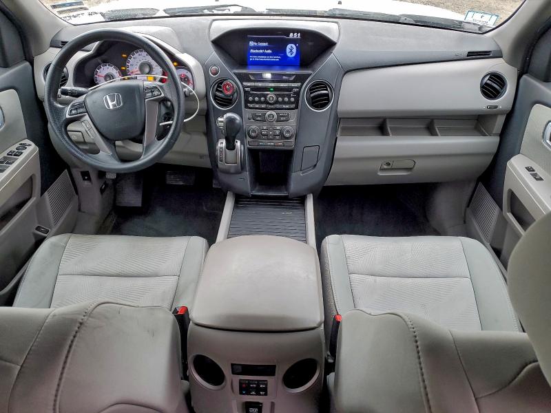 Photo 8 from auction – 2013 HONDA PILOT LX with VIN 5FNYF4H2XDB071616