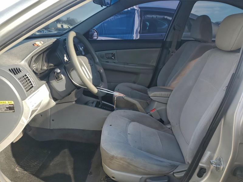 Photo 7 from auction – 2009 KIA SPECTRA EX with VIN KNAFE222495668869
