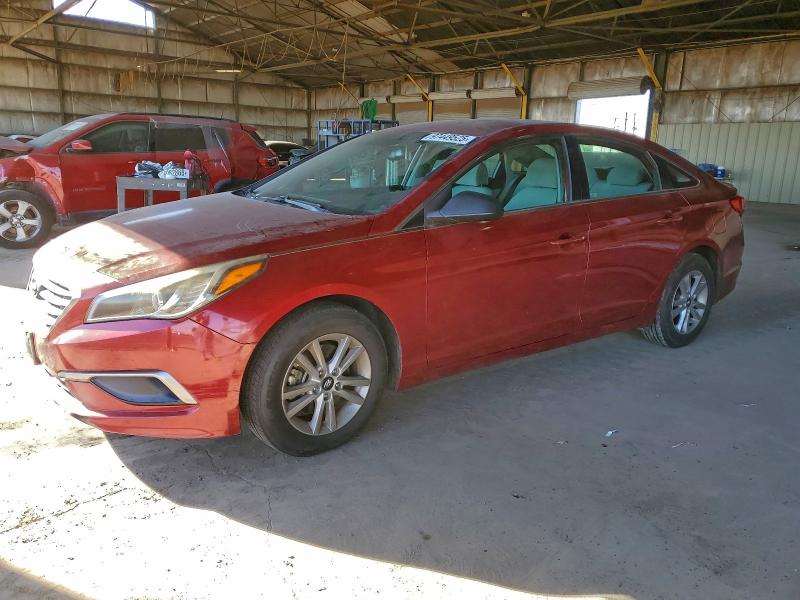 HYUNDAI SONATA SE 2016 with VIN 5NPE24AF0GH279733 - Photo from auction