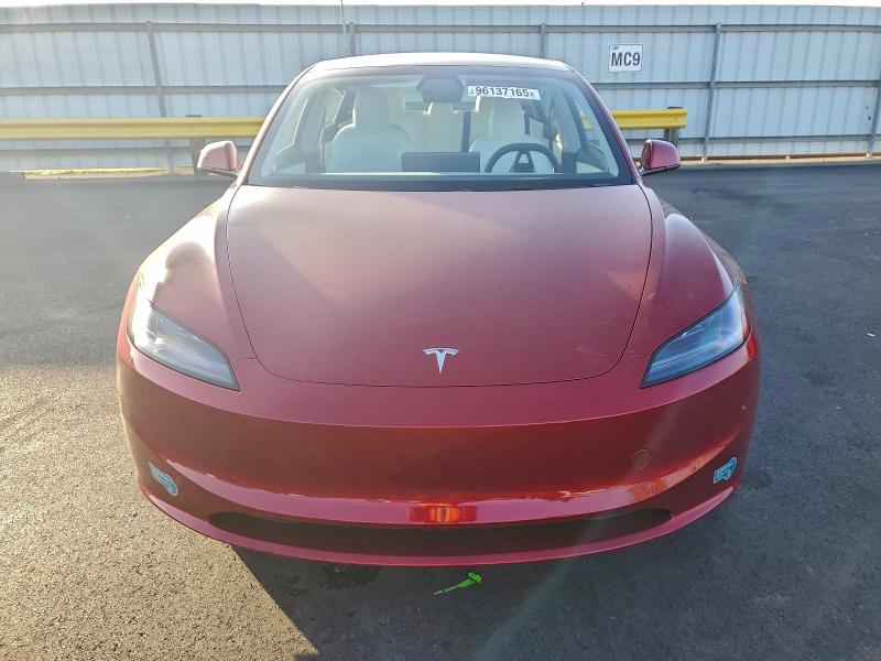 Photo 5 from auction – 2025 TESLA MODEL 3 with VIN 5YJ3E1EA7SF977078