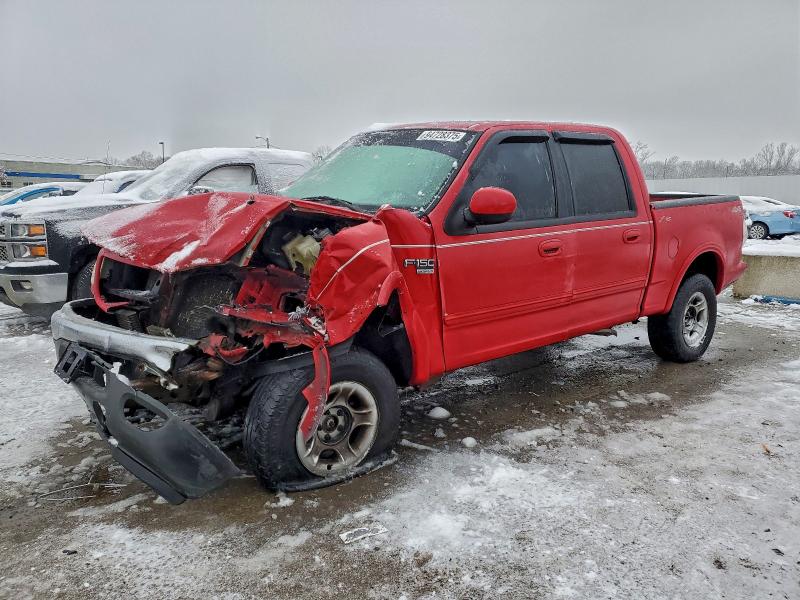 Photo 1 from auction – 2002 FORD F150 SUPER with VIN 1FTRW08L92KB60406