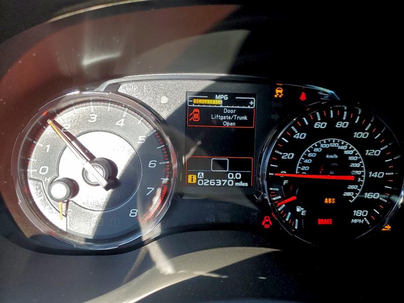 Photo 9 from auction – 2021 SUBARU WRX with VIN JF1VA1A61M9816282