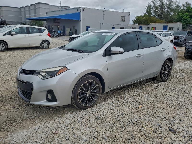 TOYOTA COROLLA L 2015 with VIN 2T1BURHE7FC335711 - Photo from auction