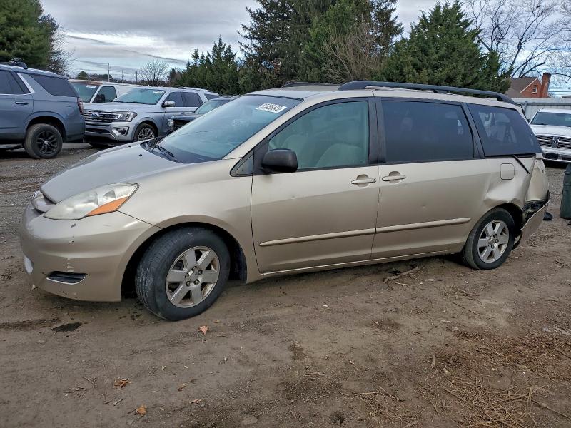 TOYOTA SIENNA CE 2008 with VIN 5TDZK23C28S109524 - Photo from auction