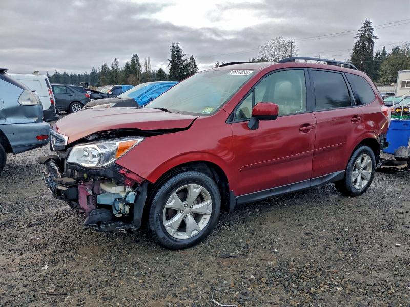 SUBARU FORESTER 2 2015 with VIN JF2SJADC6FG835795 - Photo from auction
