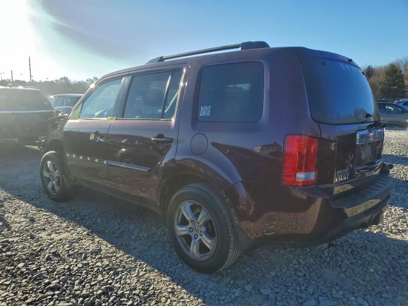 Photo 2 from auction – 2013 HONDA PILOT EXL with VIN 5FNYF4H57DB081448