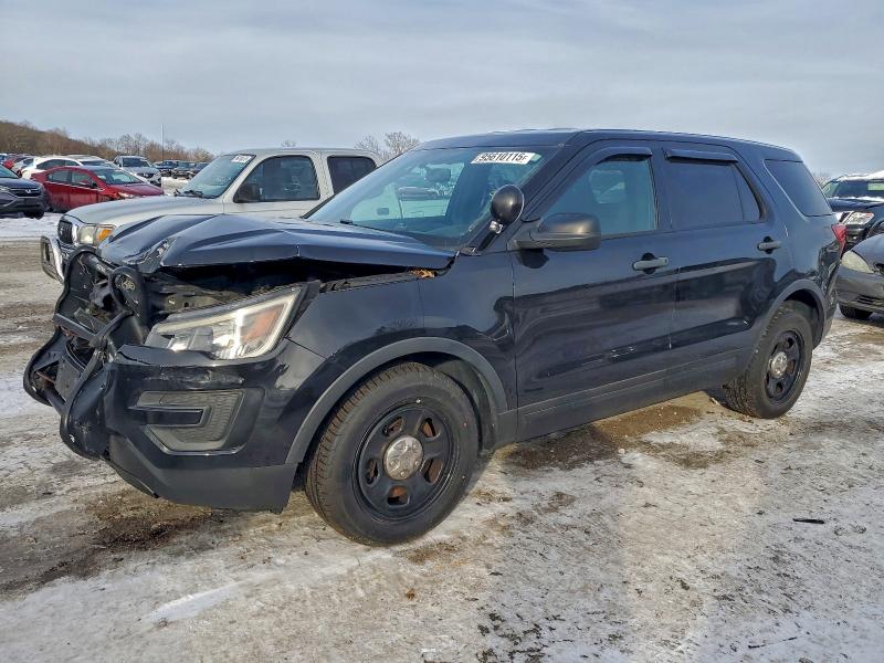 FORD EXPLORER P 2019 with VIN 1FM5K8AR7KGA16617 - Photo from auction