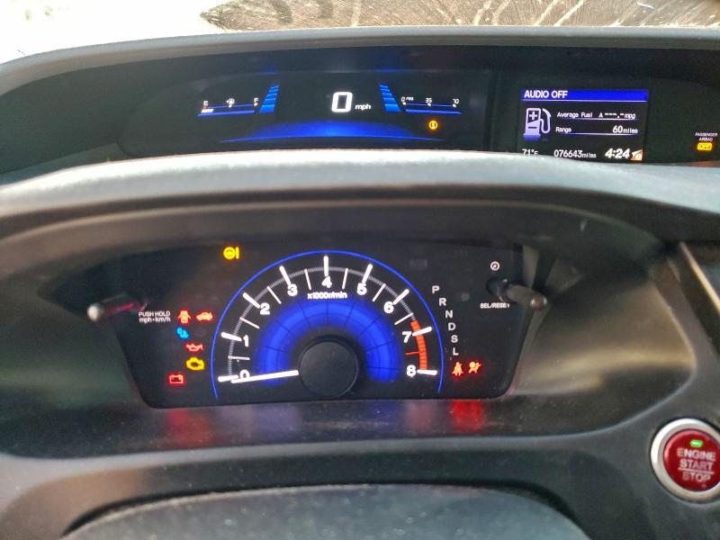 Photo 9 from auction – 2015 HONDA CIVIC EXL with VIN 19XFB2F99FE238449