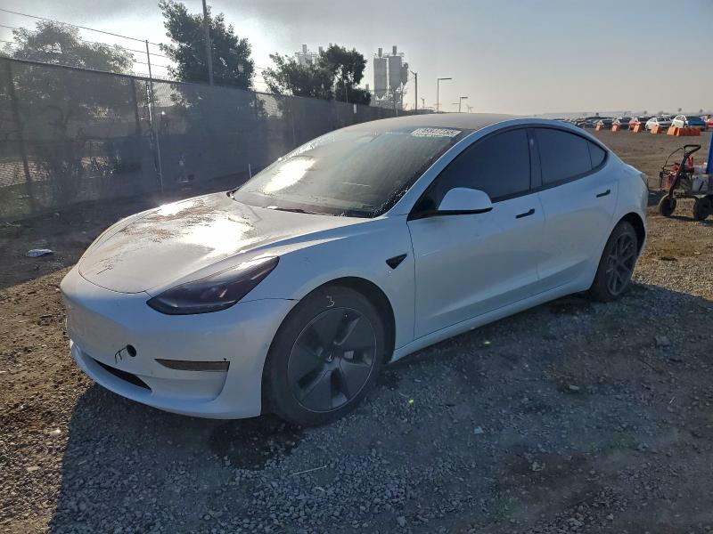 TESLA MODEL 3 2022 with VIN 5YJ3E1EA2NF333718 - Photo from auction