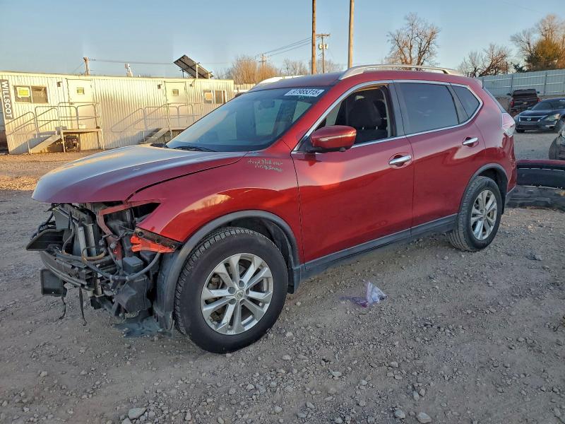NISSAN ROGUE S 2015 with VIN KNMAT2MT4FP560955 - Photo from auction