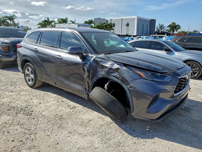 Photo 4 from auction – 2021 TOYOTA HIGHLANDER with VIN 5TDCZRAH8MS051065