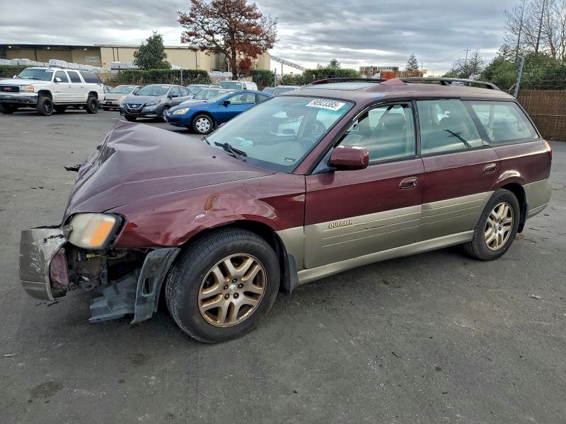 SUBARU LEGACY OUT 2000 with VIN 4S3BH686XY7652043 - Photo from auction