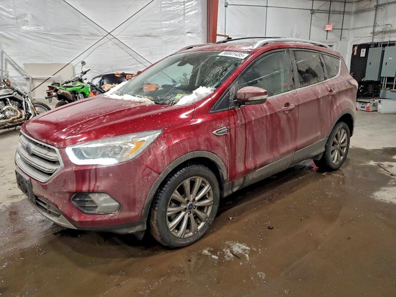FORD ESCAPE TIT 2017 with VIN 1FMCU9JD1HUD70946 - Photo from auction