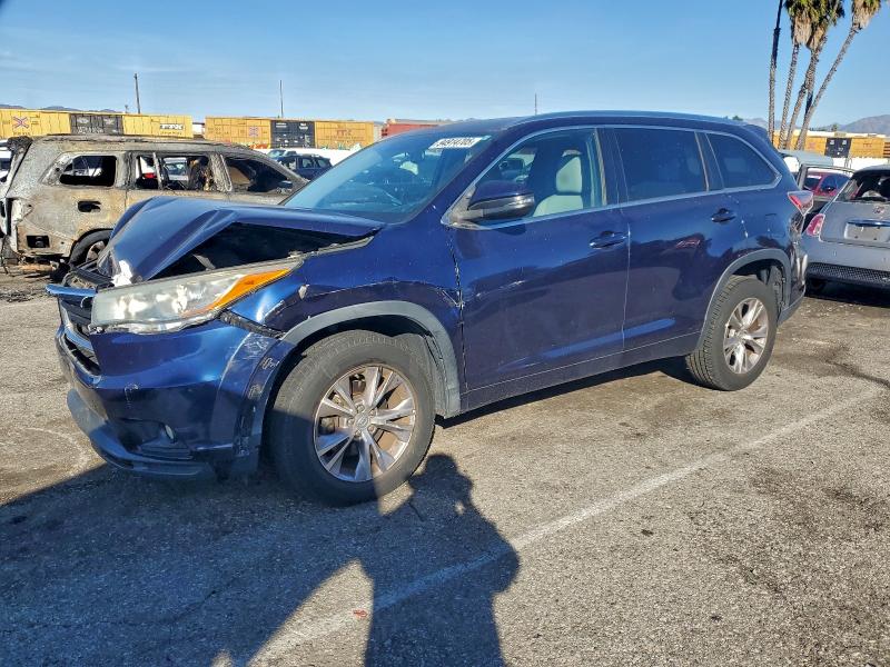 TOYOTA HIGHLANDER 2015 with VIN 5TDKKRFH0FS080281 - Photo from auction