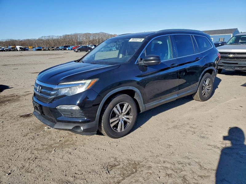 HONDA PILOT EXL 2016 with VIN 5FNYF6H56GB049090 - Photo from auction