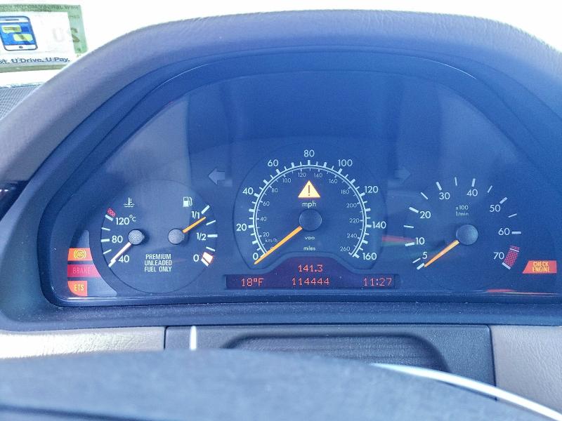 Photo 9 from auction – 1997 MERCEDES-BENZ E 320 with VIN WDBJF55F9VJ026870