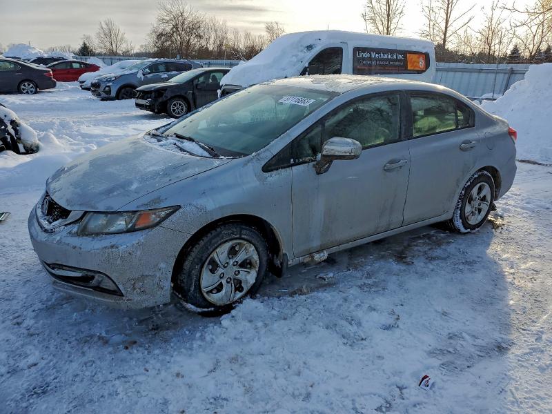 Photo 1 from auction – 2014 HONDA CIVIC LX with VIN 2HGFB2F49EH015059
