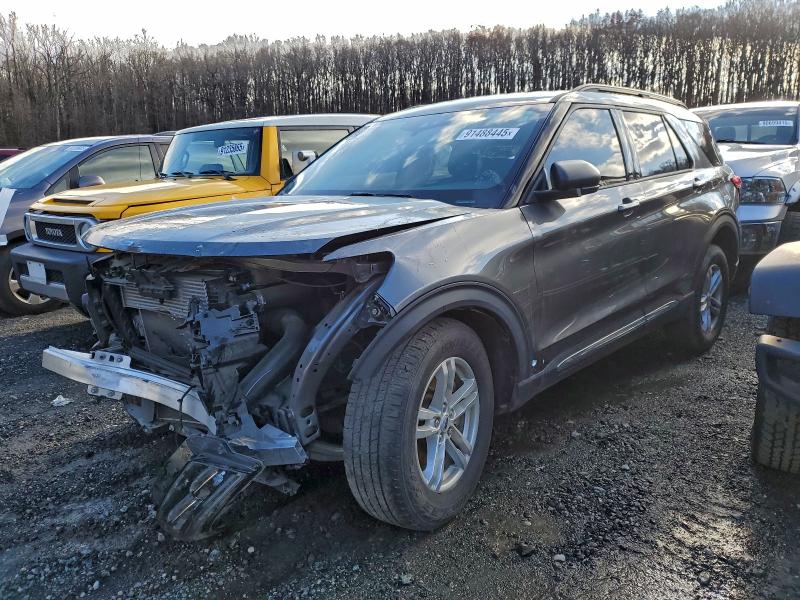 FORD EXPLORER X 2023 with VIN 1FMSK8DH5PGB89503 - Photo from auction