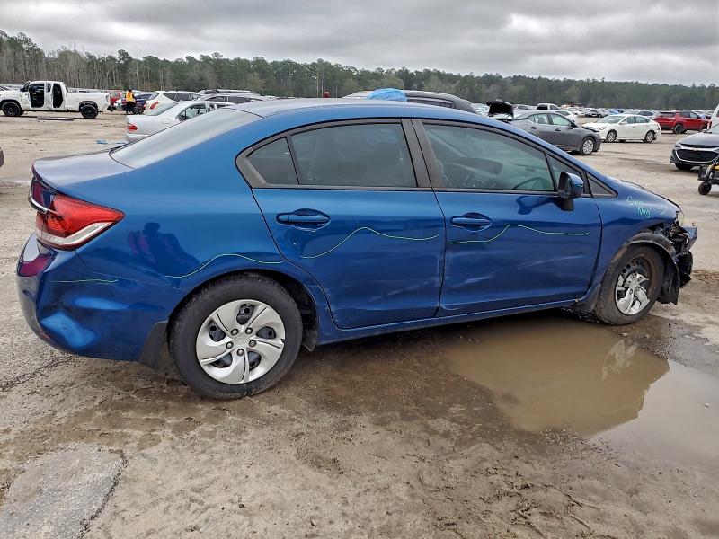 Photo 3 from auction – 2014 HONDA CIVIC LX with VIN 2HGFB2F5XEH514140