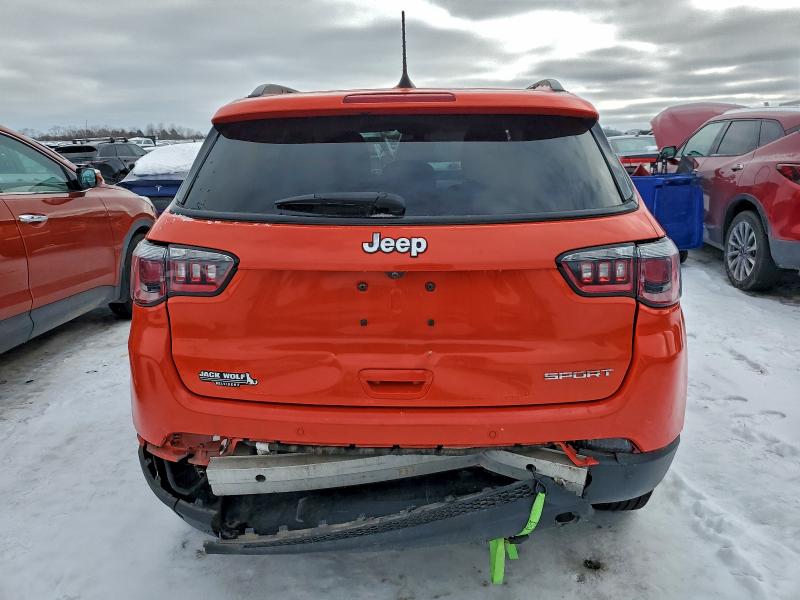 Photo 6 from auction – 2018 JEEP COMPASS SP with VIN 3C4NJCAB2JT186178