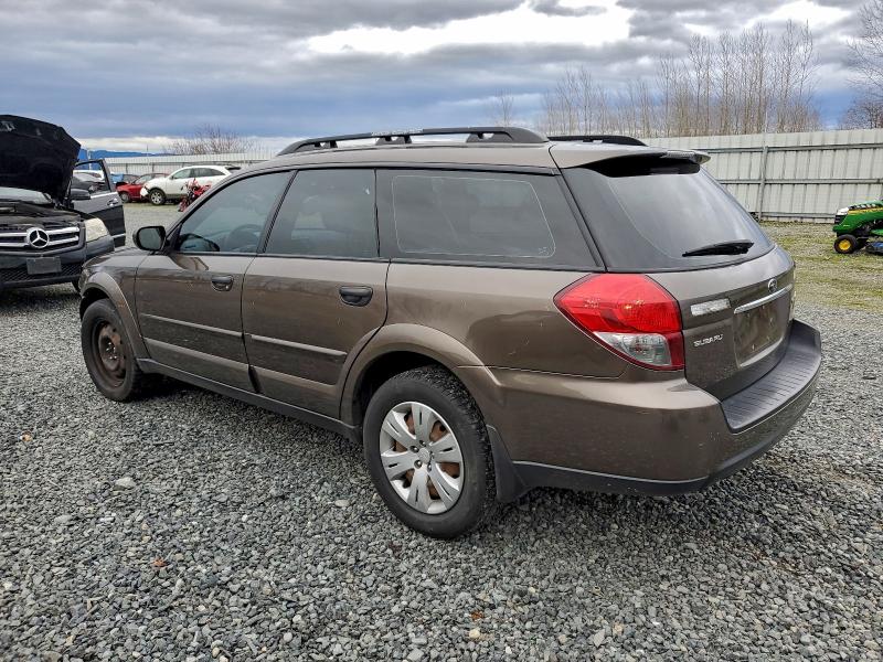 Фото 2 с аукциона – 2009 SUBARU OUTBACK с VIN 4S4BP60C497331052