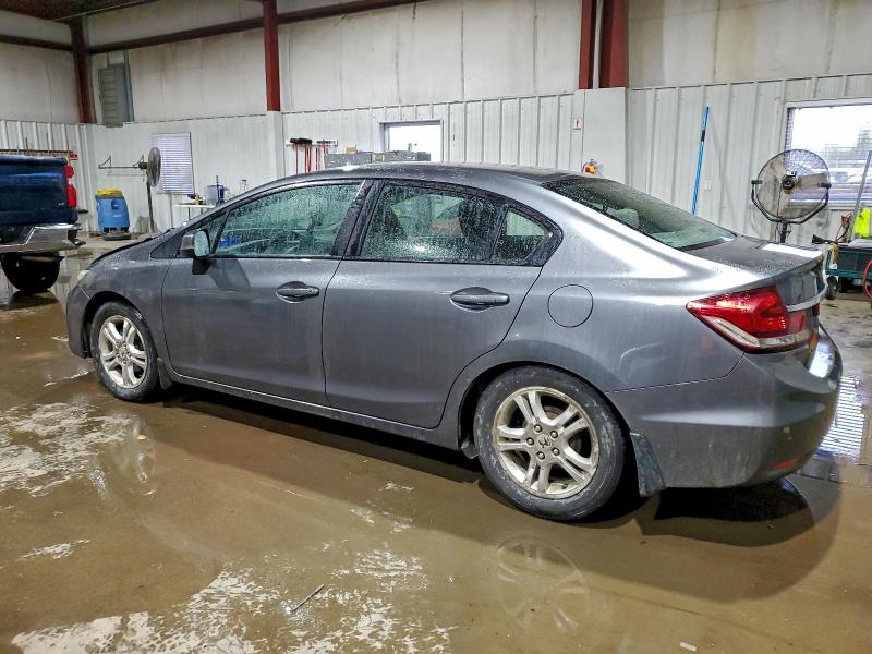 Photo 2 from auction – 2013 HONDA CIVIC LX with VIN 19XFB2E5XDE051989