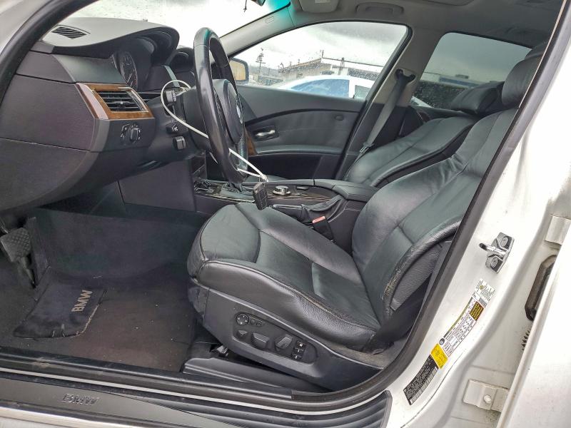 Photo 7 from auction – 2007 BMW 530 I with VIN WBANE735X7CM49439