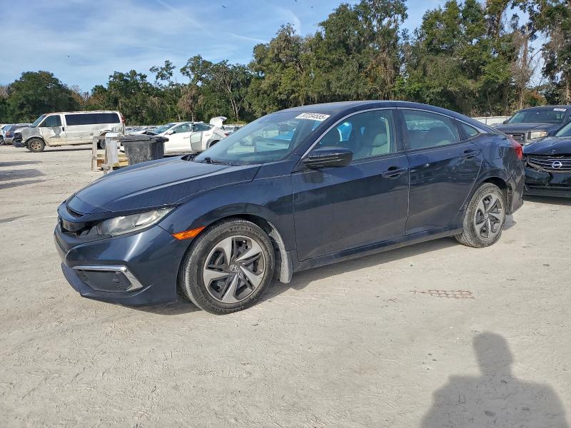 HONDA CIVIC LX 2019 with VIN 19XFC2F69KE007936 - Photo from auction