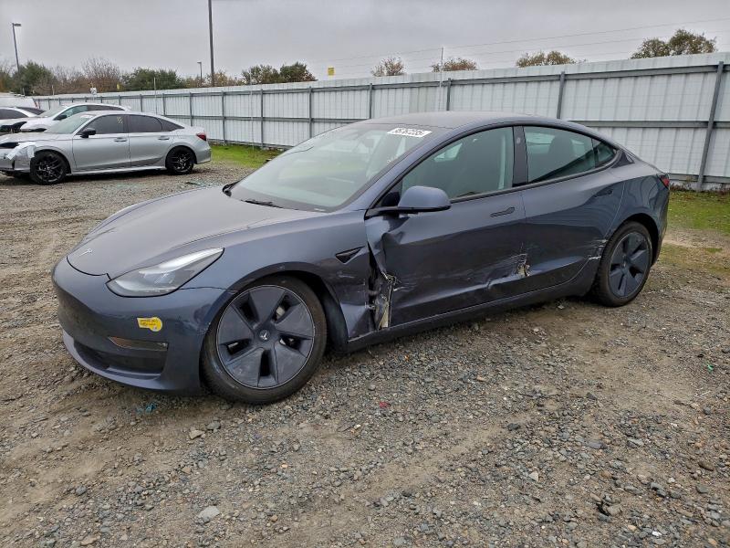 TESLA MODEL 3 2022 with VIN 5YJ3E1EB2NF201907 - Photo from auction